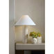 Nicoline 26.5 inch 150.00 watt Oat and Antique Brass Table Lamp Portable Light